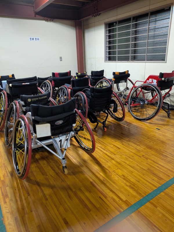 競技用の車椅子も貸し出します！