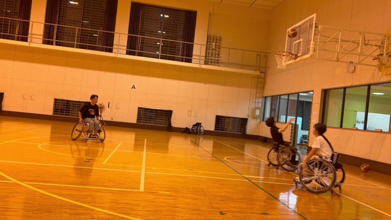 皆で楽しく練習してます