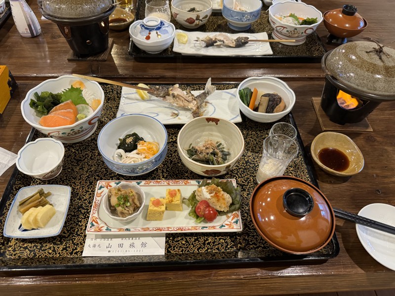 温泉宿でほっこり