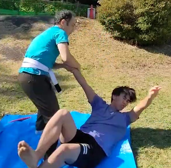 小手投げ