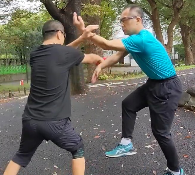 通背拳　シュワイ