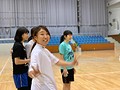 女子試合始まるよ~