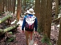 笠置山登山道